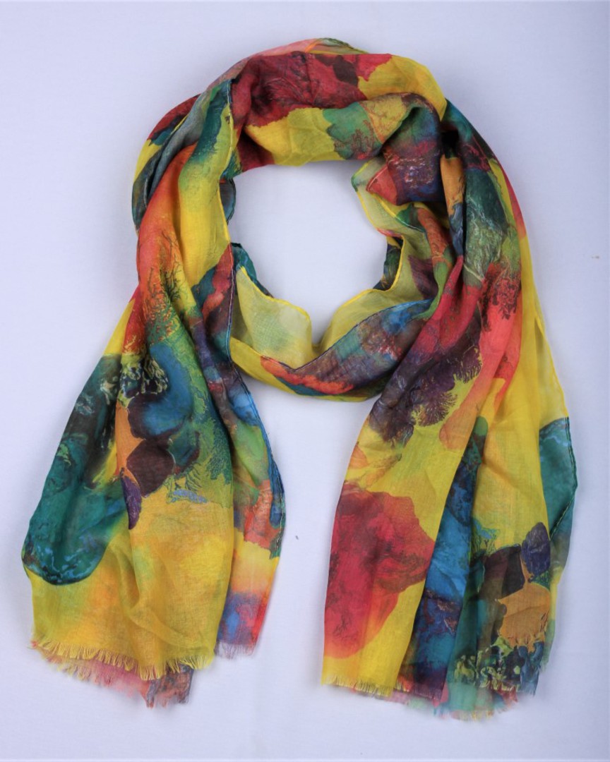 Alice & Lily printed scarf yellow Style : SC/4796YEL image 0